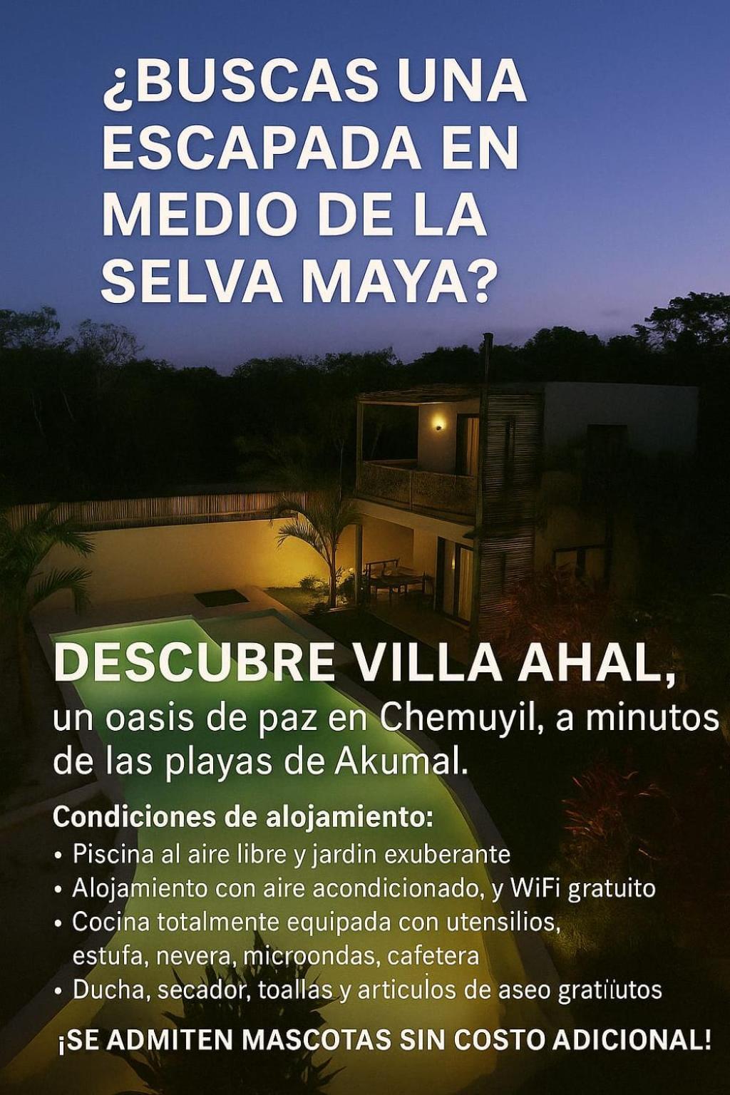 Villa Ahal, Chemuyil Exterior photo